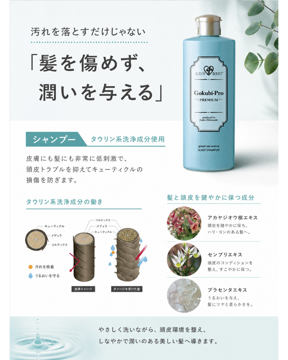 ゴクビプロPREMIUMコンプリートヘアケアセット